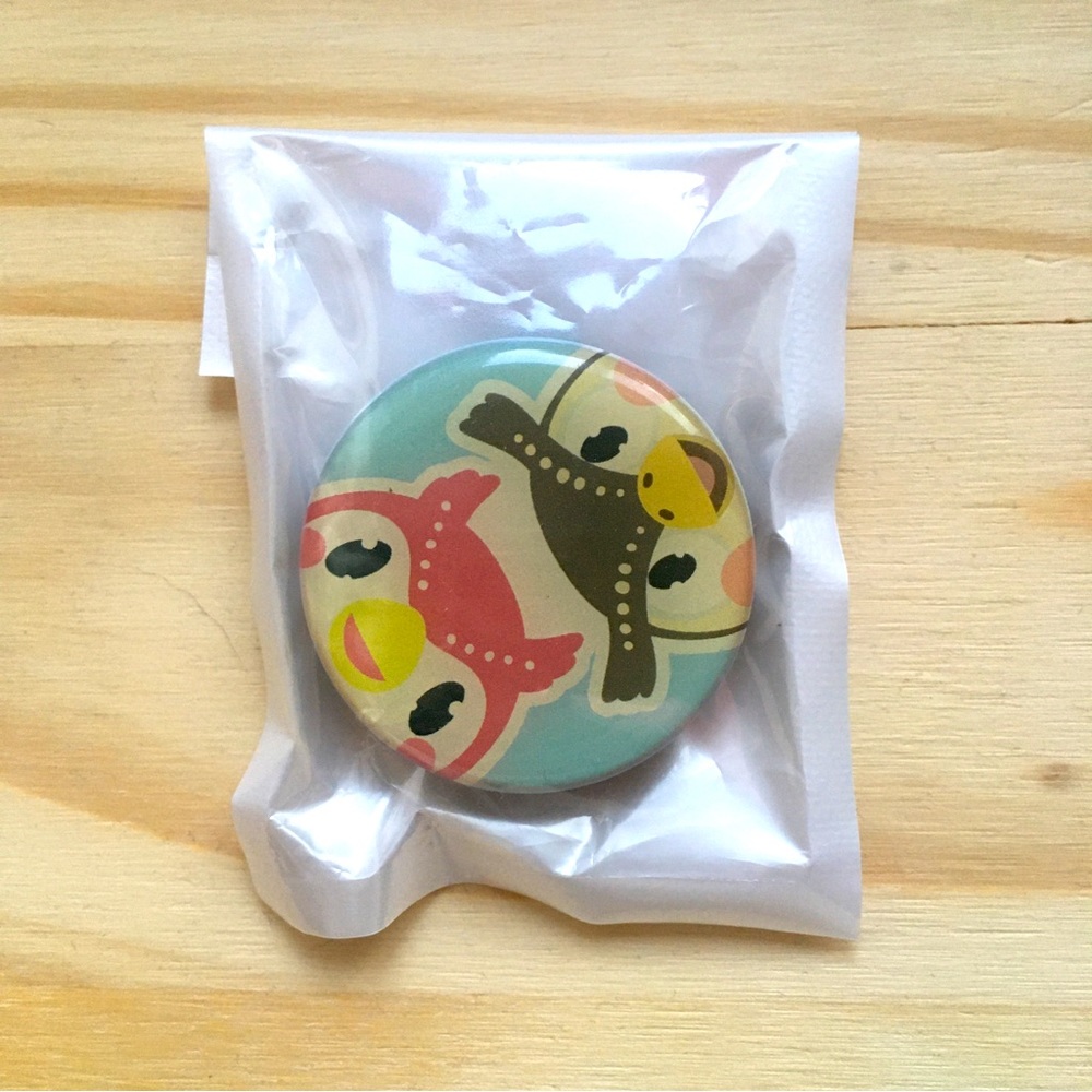Animal Crossing Pop Socket Blathers and Celeste
